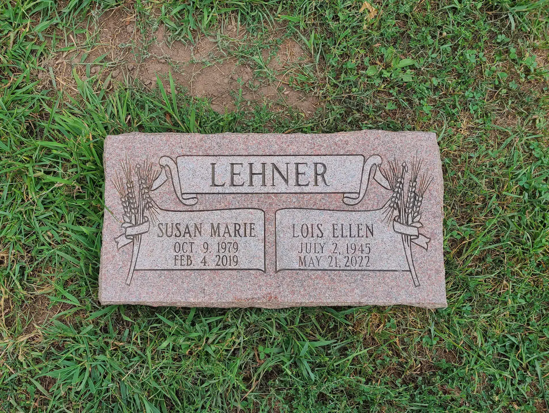 Granite Grave Marker Designs hand-carved by Marker Design Guide in NJ — image 4