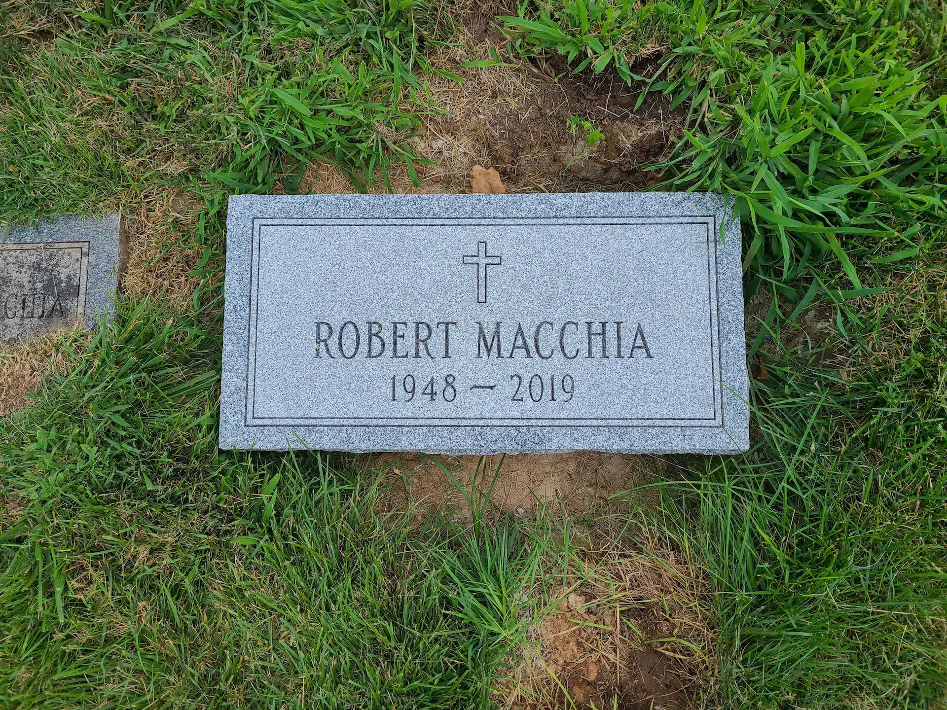 Granite Grave Marker Designs hand-carved by Marker Design Guide in NJ — image 2