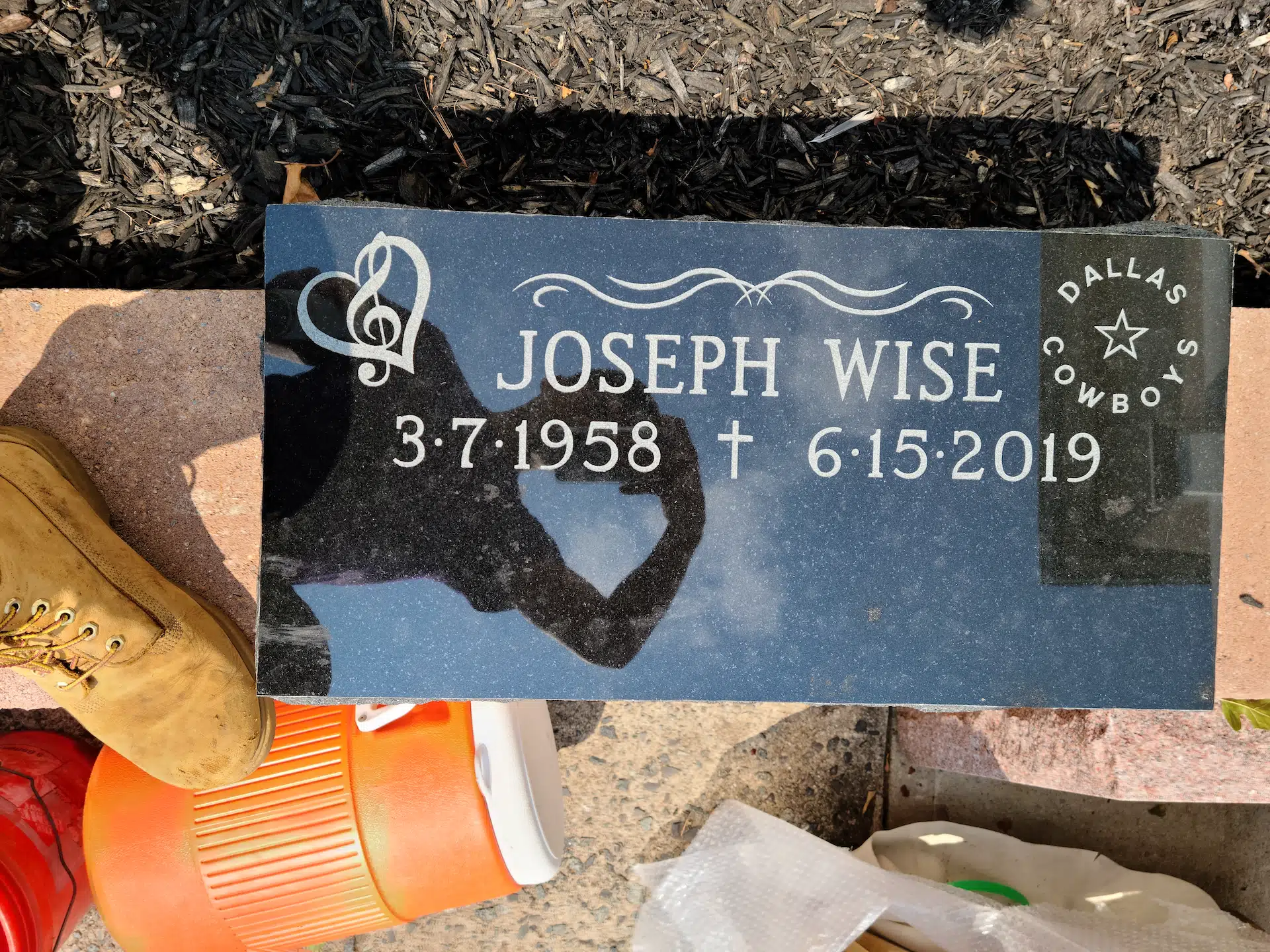 Granite Grave Marker Designs hand-carved by Marker Design Guide in NJ — image 6
